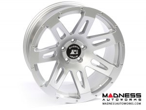 Jeep Gladiator Aluminum XHD Wheel - 20x9" - Silver Powder Coat Finish Jeep Gladiator Aluminum XHD Wheel - 20x9" - Silver Powder Coat Finish